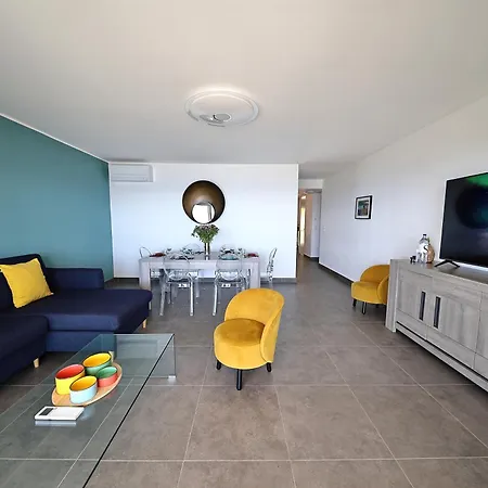 Acula Marina - Sea, Corsican Maquis - Bright T4 *